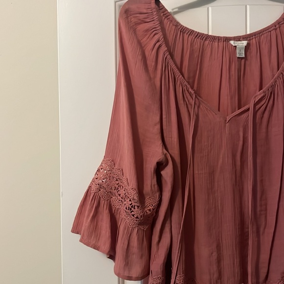 Cato ladies mauve Large blouse - Picture 2 of 6
